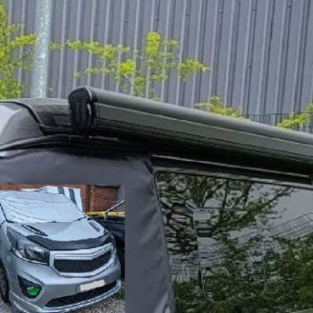 Fiamma 2.6m Roll out Awning and Fitting Kit for Multi Rail Traffic / Vivaro / Talento / NV300 SWB 2015