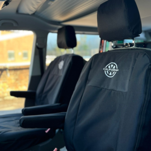 Campervanbits Heavy-Duty Waterproof Seat Covers for VW California SE/Ocean/Coast T5/T6/T6.1 - Drivers & Passengers Seat ONLY