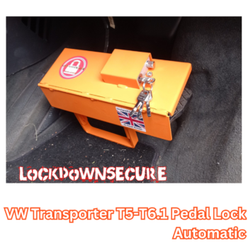 Lockdown Secure VW Transporter T5/T5.1/T6/T6.1 Automatic Security Pedal Lock