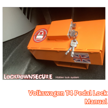 Lockdown Secure Volkswagen T4 Manual Security Pedal Lock