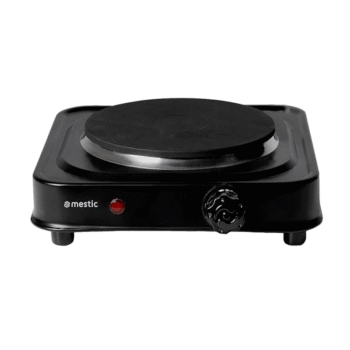 Mestic Single Electric Stove/Cooker - Black