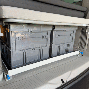 Travellife Bodin Foldable Grey Storage Box - Large (Fits Under VW California Bed)