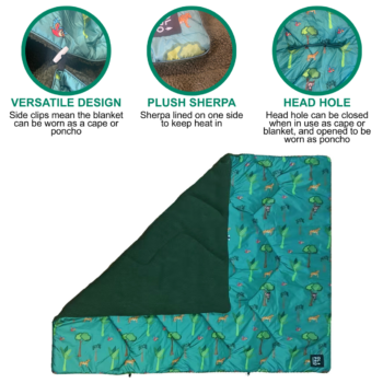 OLPRO The Original Insulated Blanko Kids Rainforest Rascals