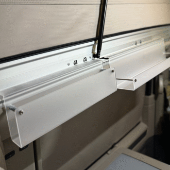 VW Multivan California (T7) Perspex Kitchen Shelf - Clear Frost