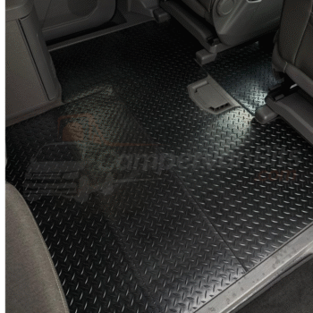 VW Multivan California Ocean/Coast (T7) Rubber Mats - Walkthrough, Passenger or Boot Area - Foldable Passenger Mat