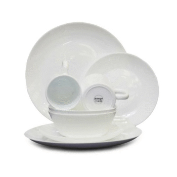 Vango Opal 8-Piece Dining Set - White (2-Person)