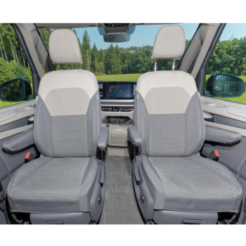 Brandrup Second Skin Seat Covers for Cabin Seats - VW California Multivan, T7 (Ribella Sandwick / Raven)