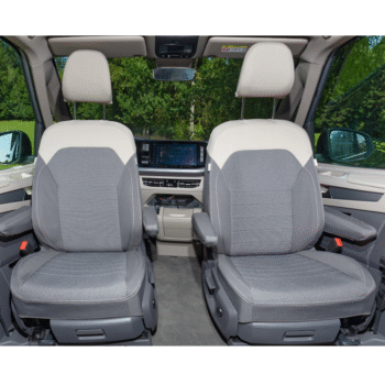 Brandrup Second Skin Seat Covers for Cabin Seats - VW California Multivan, T7 (Bright Dots Raven / Sandwick)