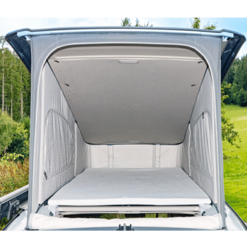 Brandrup iXTEND Fitted Sheets for VW Multivan California (T7) Original Mattress in the Pop-Top Roof