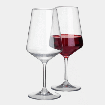 Large Savoy Polycarbonate Camping Wine Glass ( Pack of 2)