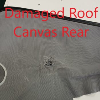 VW California Roof Bellows / Canvas Repair patches, Genuine Fabric - T6 only.