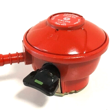 Calor LP Gas Regulator fits 27mm Clip-On 37 Mbar - 601228.