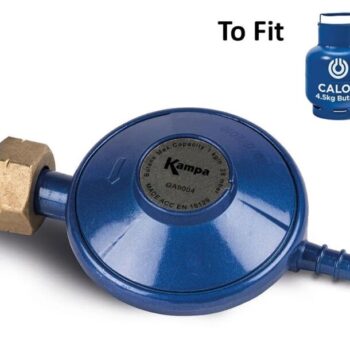 Kampa Butane Screw on Regulator Inlet 8mm Low Pressure Regulator GA9004