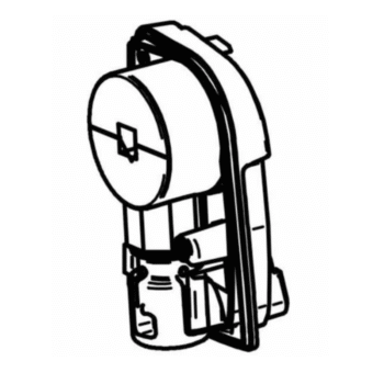 Thule 4200 Wind-Out Awning Replacement LH End Cap & Gearbox - Anthracite, White or Anodised