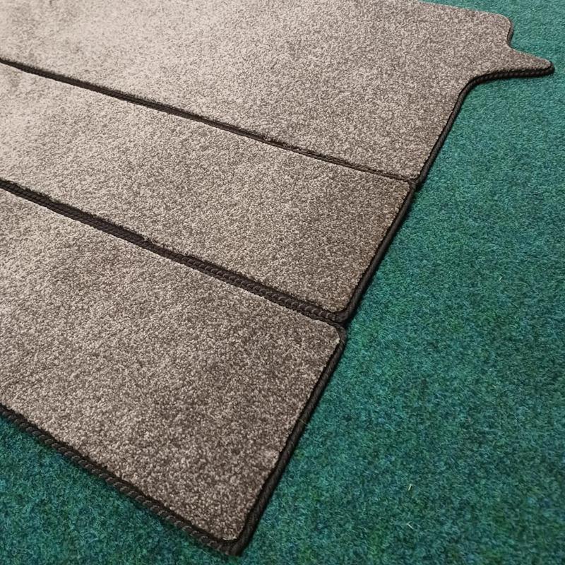 VW Multivan California Ocean/Coast (T7) LUXURY Deep Pile Grey Carpets – Walkthrough, Passenger or Boot Area